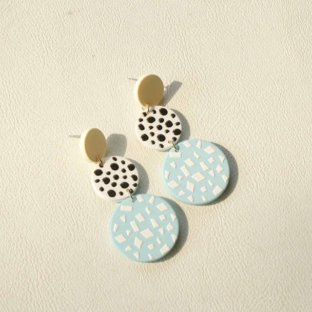 Acrylic Clay Earrings